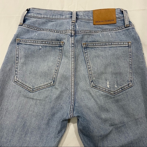 【Artrizia】Denim Forum High Rise Slim Jeans - Picture 3 of 7